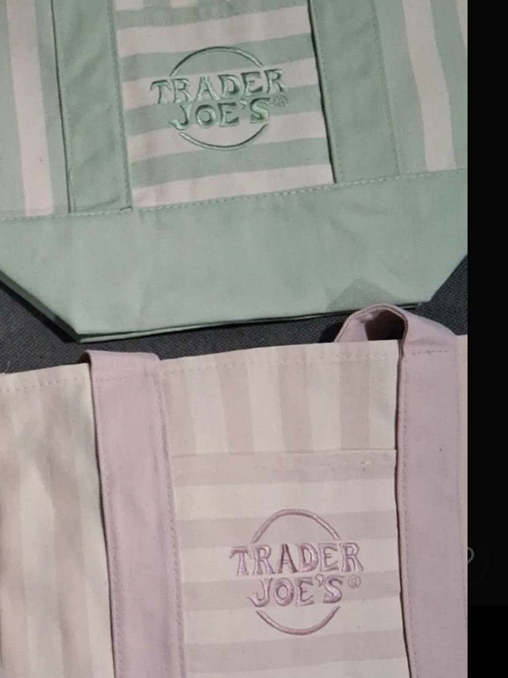 Trader joe  Tote Bags 2 colors